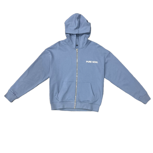 BLUE ZIP UP OOM